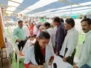 Asha Hospital - Camp at Kalmeshwar